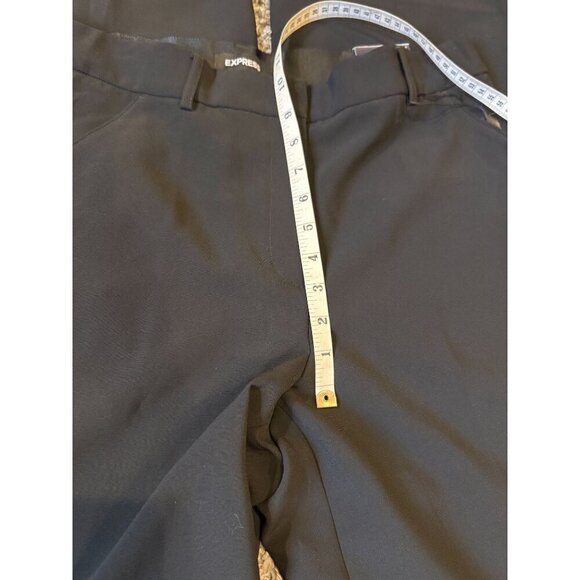 Express Womens Black High-Rise Cargo Trousers Size 12R - NWT - Picture 9 of 12